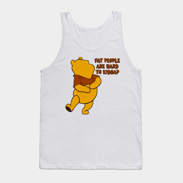 Vintage funny Bear Tank Top by PyGeek